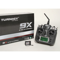 Turnigy 9X Emetteur 9Ch Avec Module et rÃ©cepteur 8ch (Mode 1) (v2 Firmware)